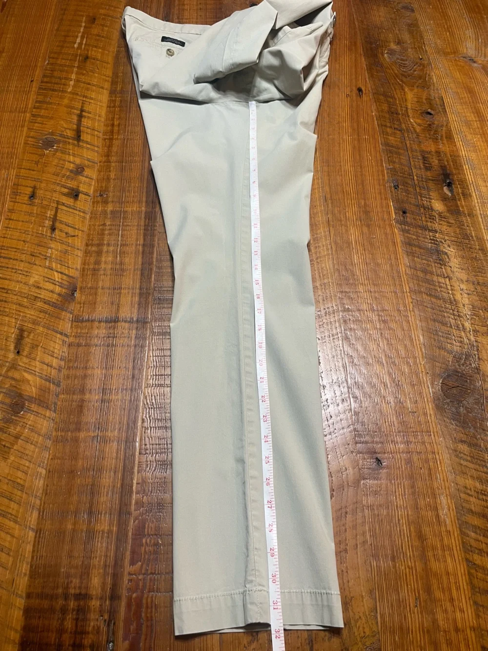 Banana Really Aiden Chino Pants in Light Khaki Size 34x34
